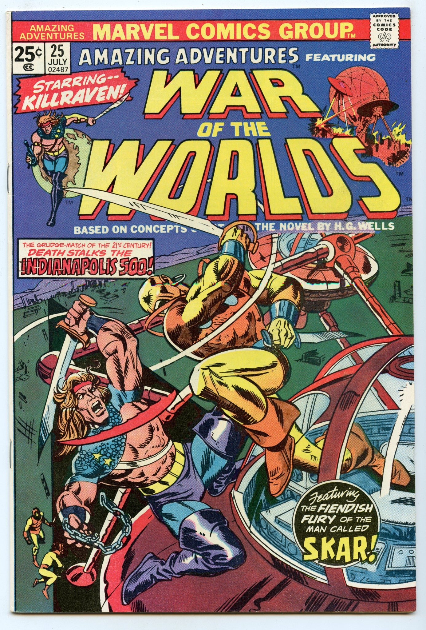 Amazing Adventures 25 (Jul 1974) VF/NM (9.0)