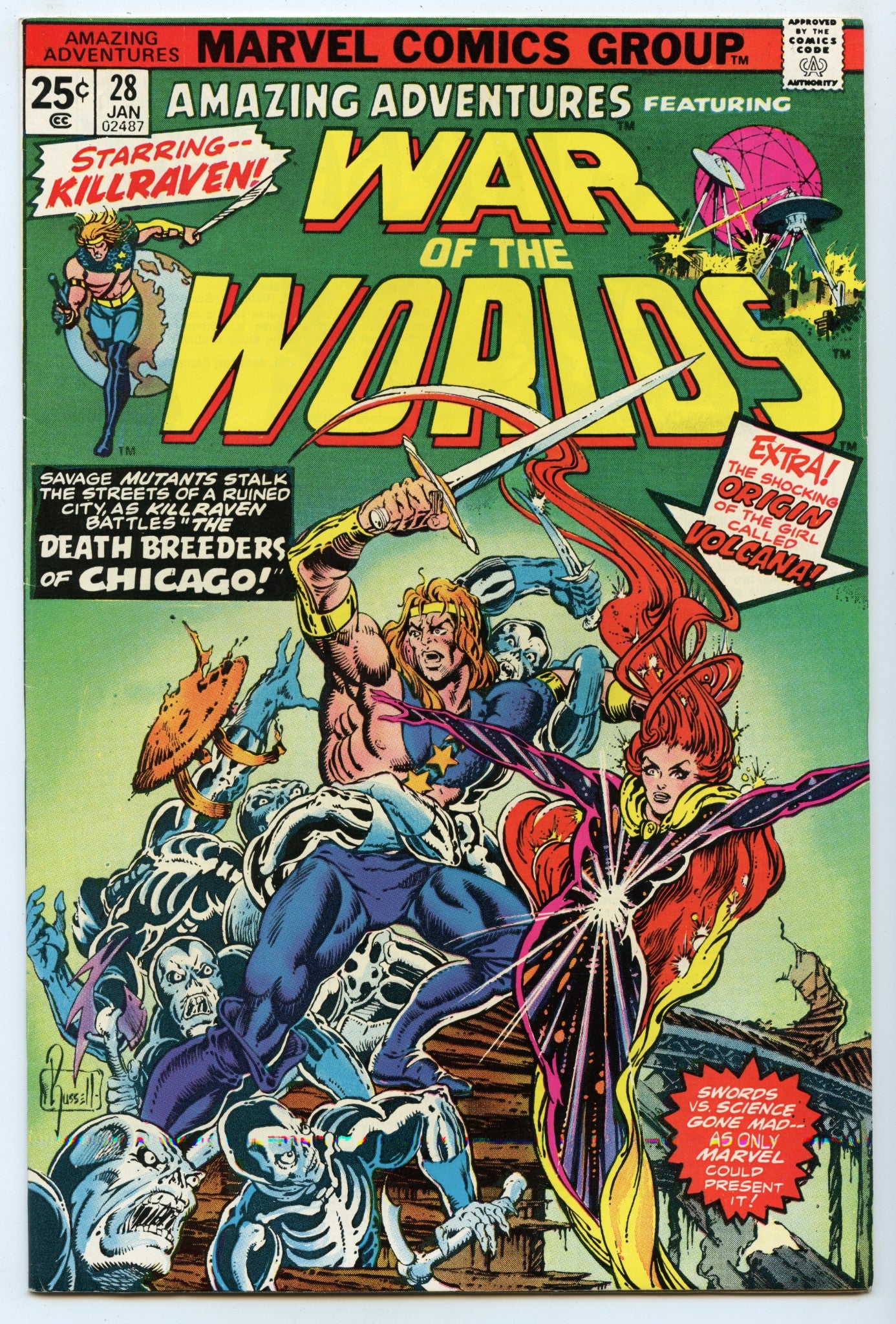 Amazing Adventures 28 (Jan 1975) VF (8.0)