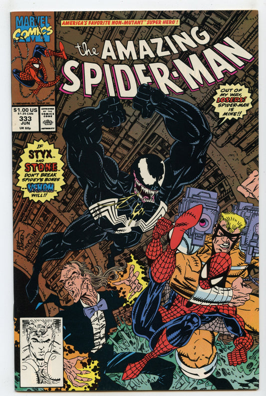 Amazing Spider-man 333 (Jun 1990) NM- (9.2)