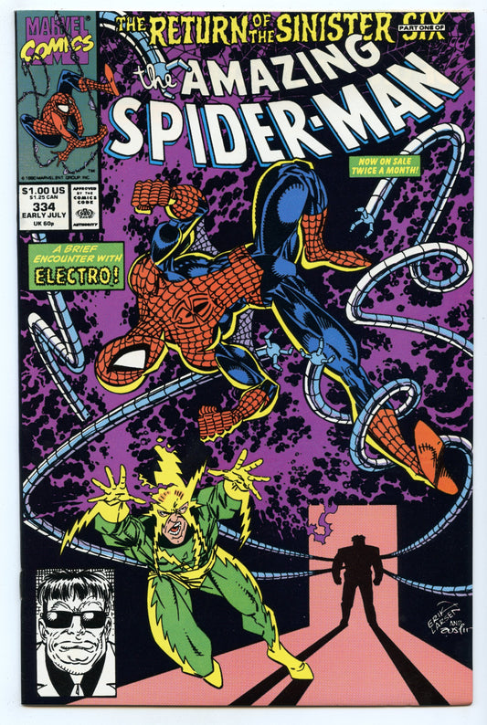Amazing Spider-man 334 (Jul 1990) NM- (9.2)