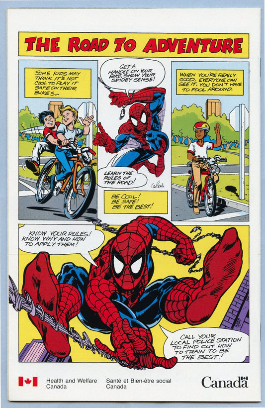 Amazing Spider-man - Chaos in Calgary 4 (1991) NM- (9.2)