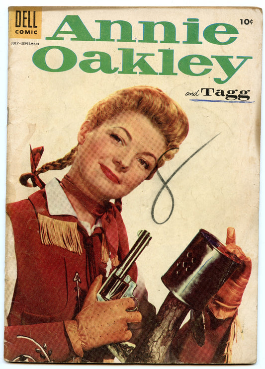 Annie Oakley and Tagg 4 (Sep 1955) VG (4.0)