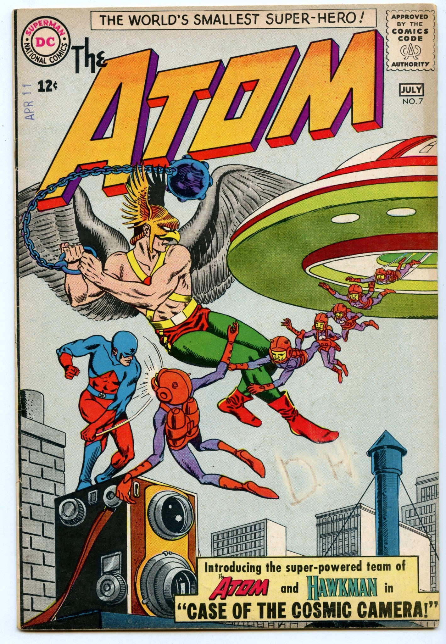 Atom 7 (Jul 1963) VG/FI (5.0)