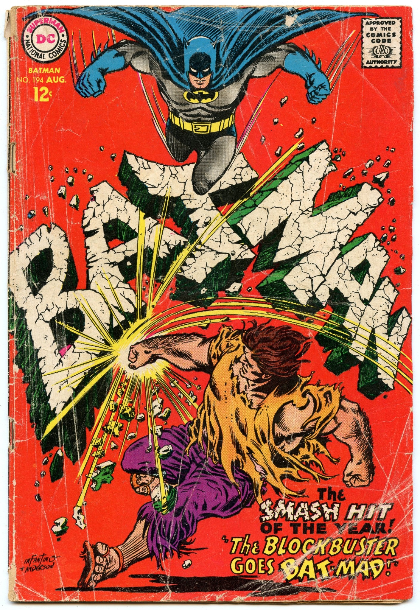 Batman (Meets Blockbuster; 1966) Whitman : Retro Reprints