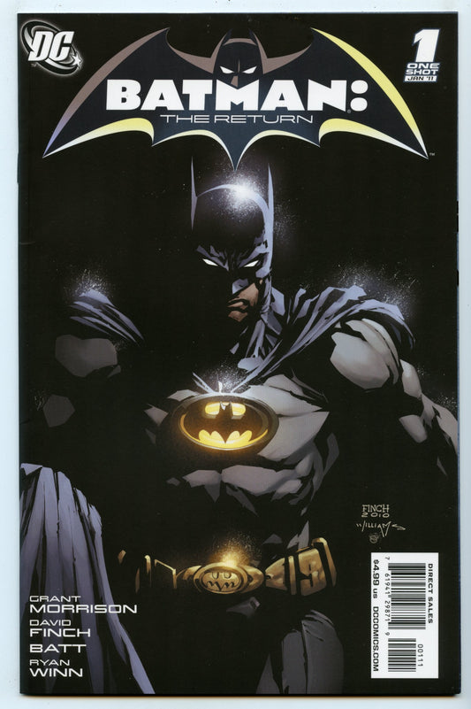 Batman: The Return 1 (Jan 2011) NM- (9.2)