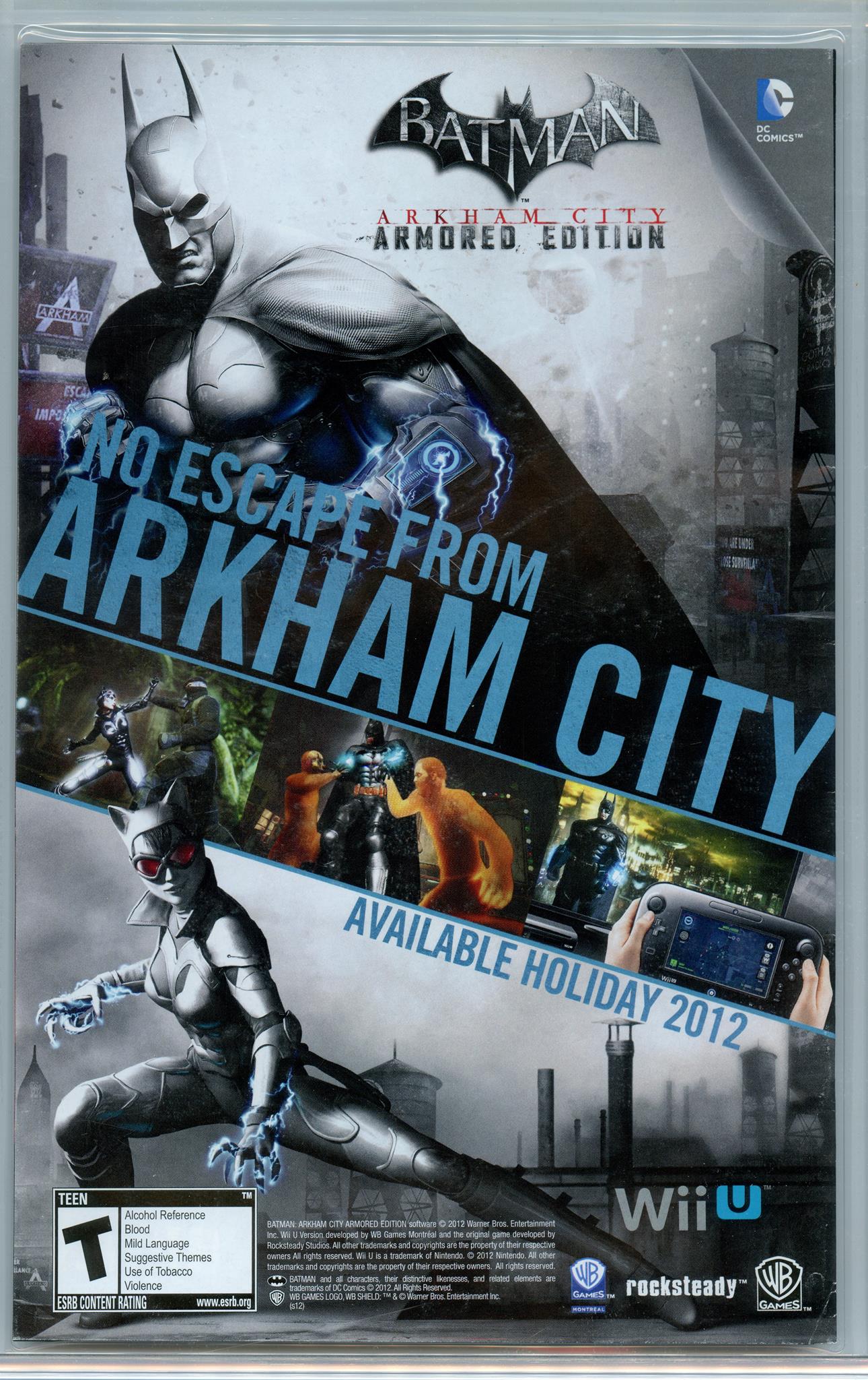 Batman V2 14 (Jan 2013) CBCS (8.5) - signed by Capullo & Snyder