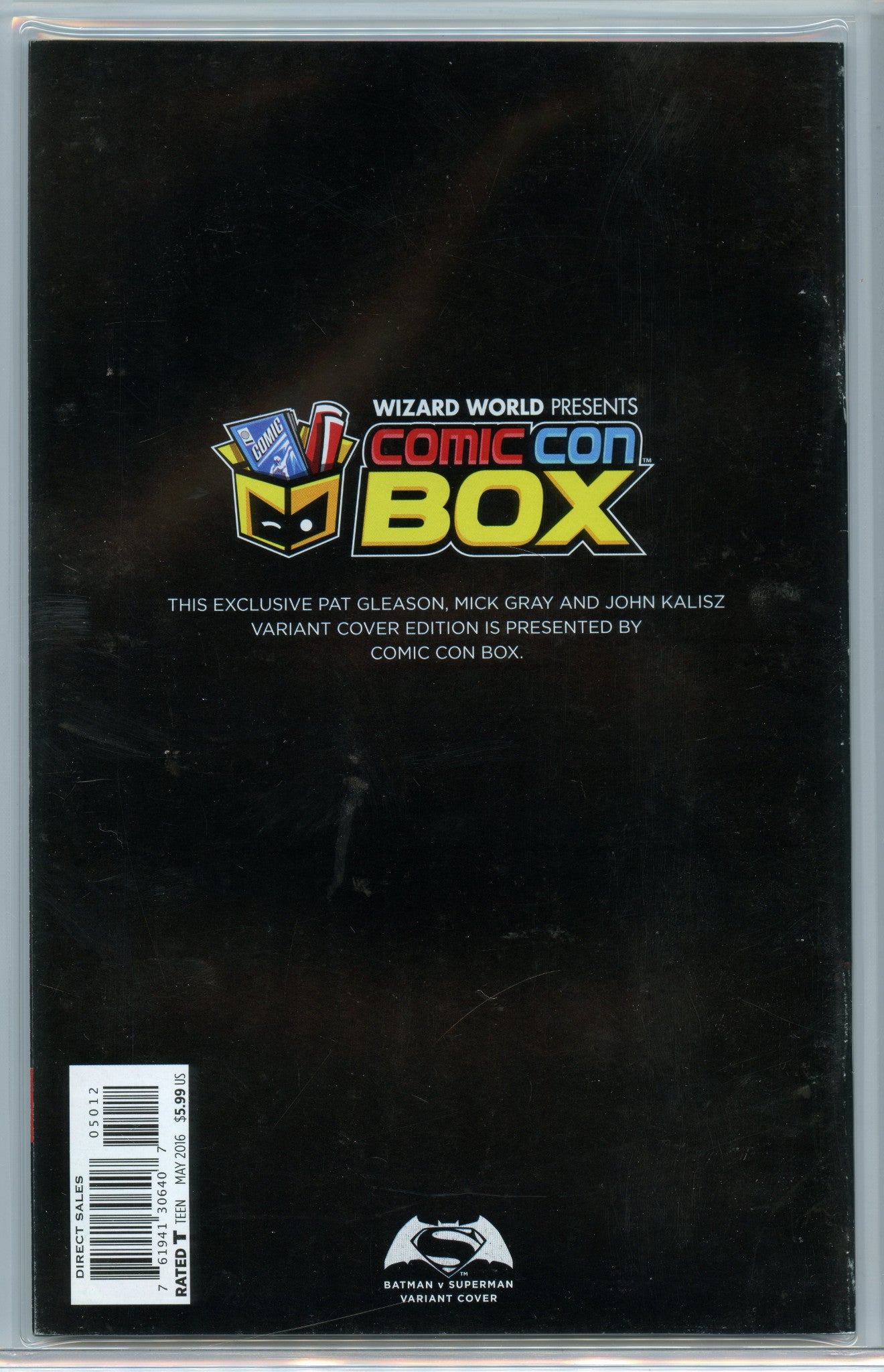 Batman V2 50 (May 2016) WW ComicCon CBCS (8.0) - signed by Capullo & Snyder