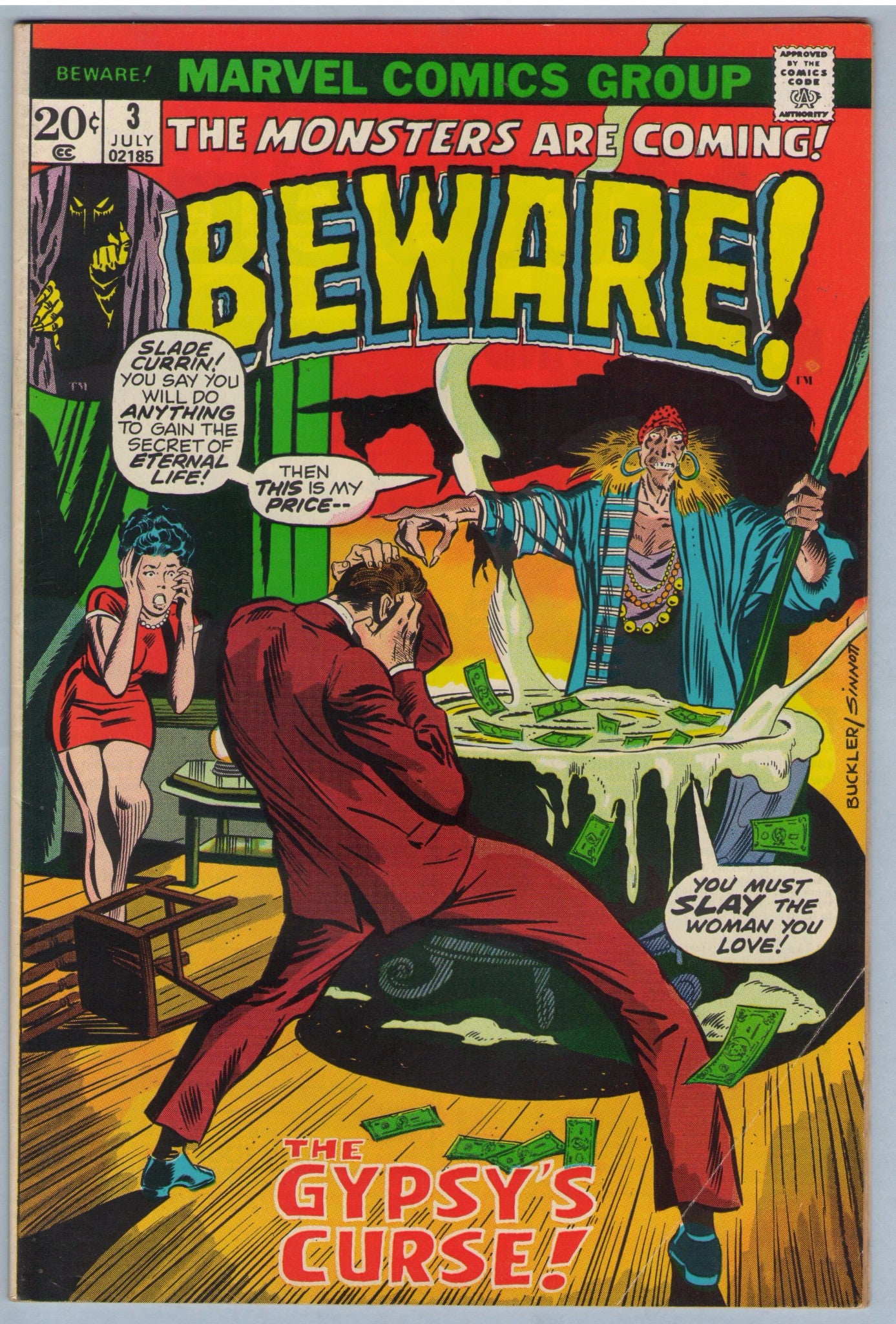 Beware 3 (Jul 1973) FI- (5.5)