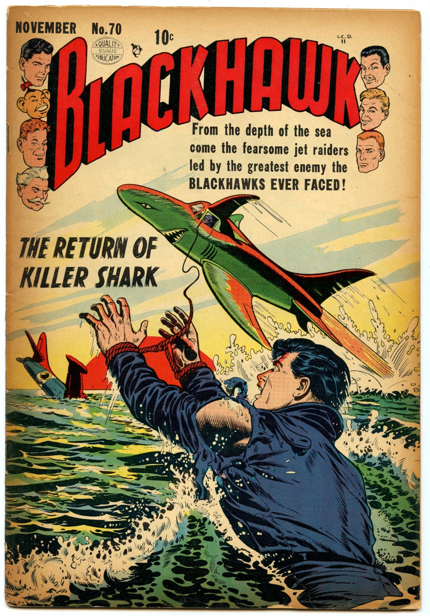 Blackhawk 70 (Nov 1953) GD/VG (3.0)