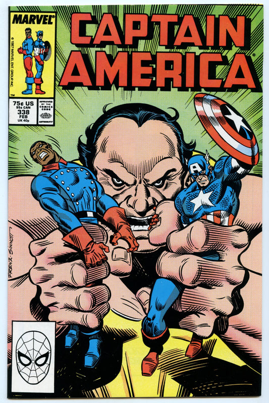 Captain America 338 (Feb 1988) NM- (9.2)