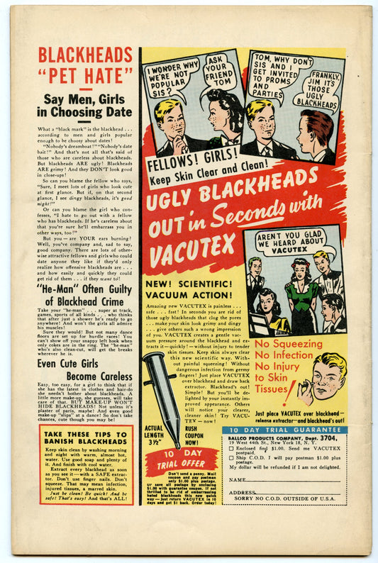 Captain and the Kids 22 (1951) VG+ (4.5)