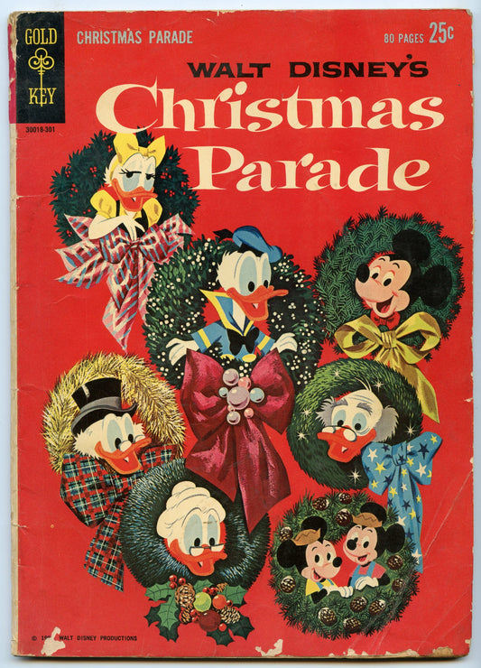 Christmas Parade 1 (Jan 1963) VG- (3.5)