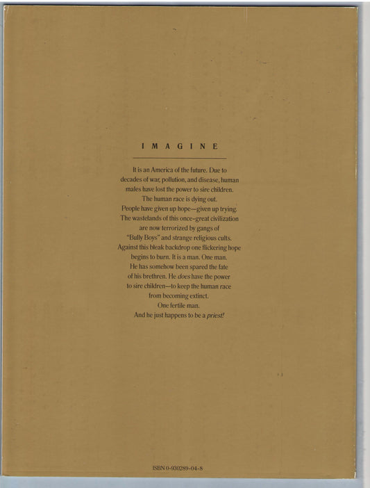 DC Graphic Novel 5 (Me and Joe Priest) (1985) VF (8.0)