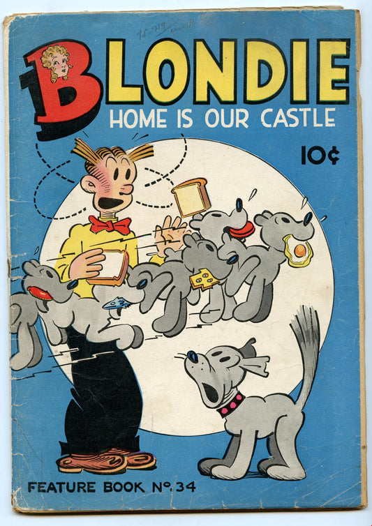 Feature Book 34 (1942) GD (2.0) - Blondie