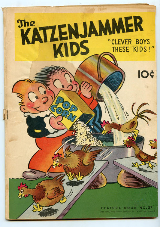 Feature Book 37 (1943) GD (2.0) - Katzenjammer Kids