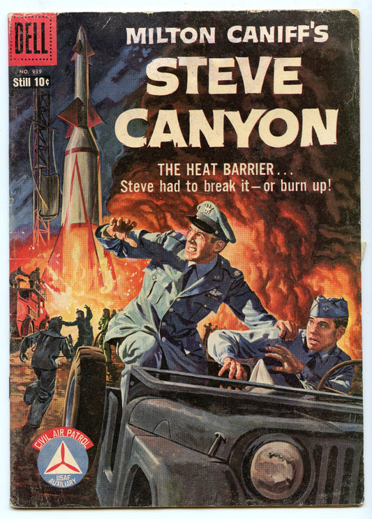 Four Color 939 (Sep 1958) VG (4.0) - Milton Caniff's Steve Canyon
