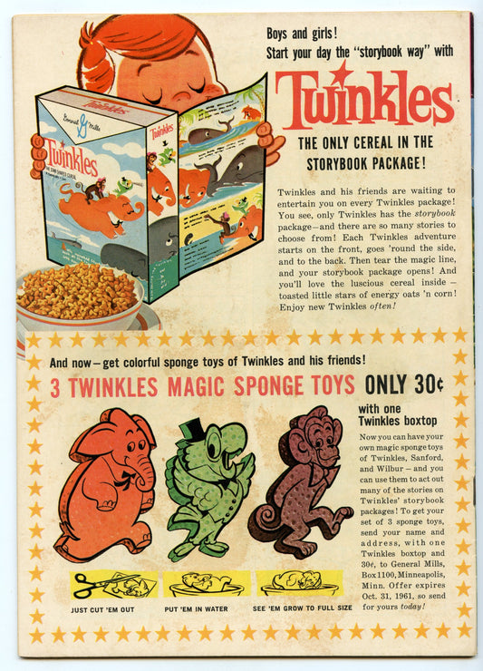 Four Color 1195 (Jul 1961) FI+ (6.5) - National Velvet