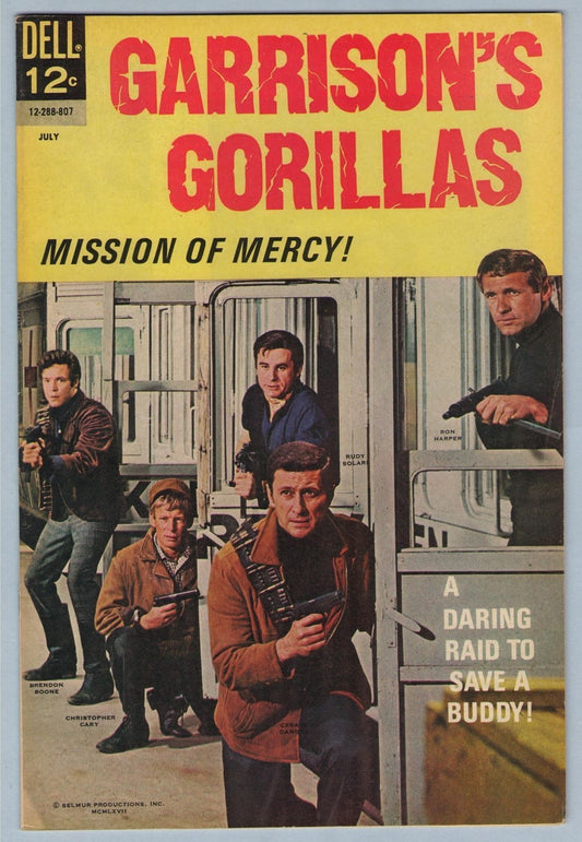 Garrison's Gorillas 3 (Jul 1968) VF+ (8.5)