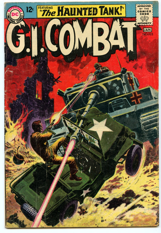 G.I. Combat 103 (Jan 1964) VG (4.0)