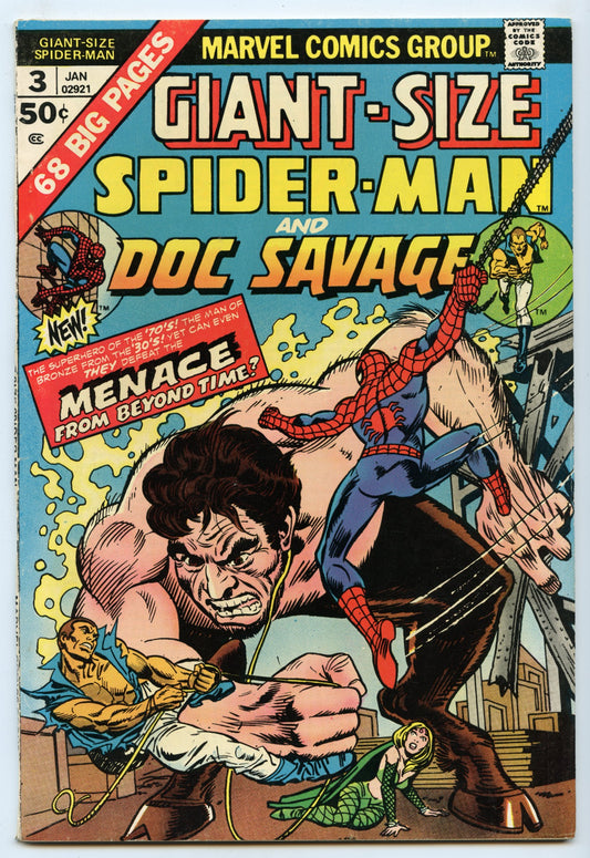 Giant-Size Spider-man 3 (Jan 1975) FI/VF (7.0)