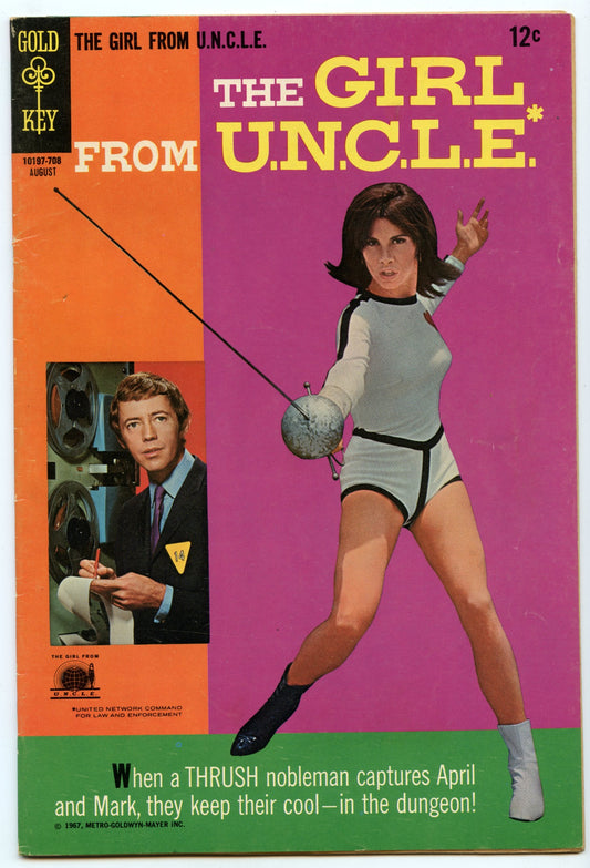 Girl From UNCLE 4 (Aug 1967) FI/VF (7.0)