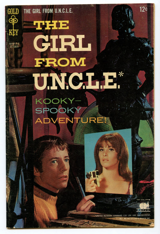 Girl from UNCLE 5 (Oct 1967) VG/FI (5.0)