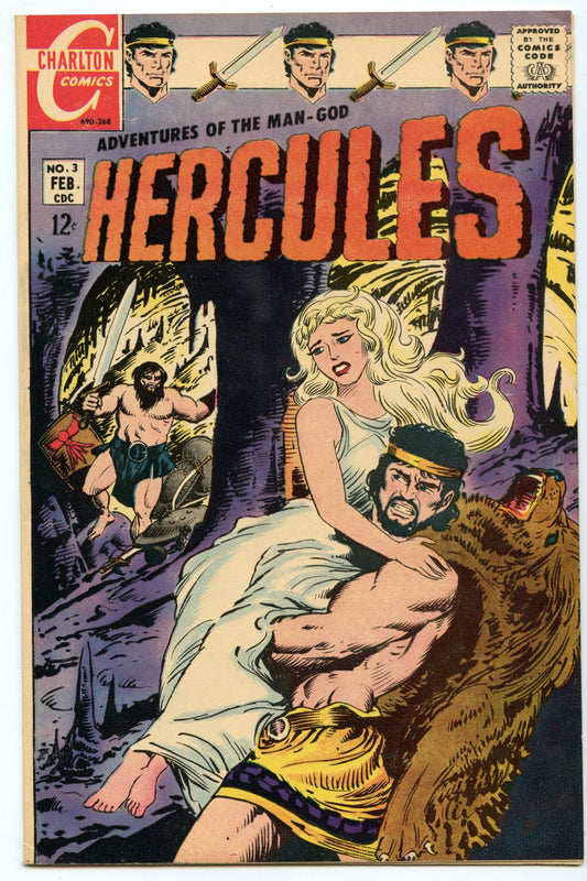 Hercules 3 (Feb 1968) VF/NM (9.0)