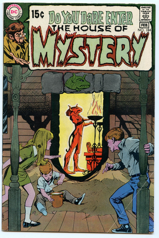 House of Mystery 184 (Feb 1970) FI (6.0)