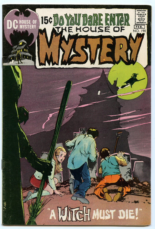 House of Mystery 190 (Feb 1971) FI+ (6.5)
