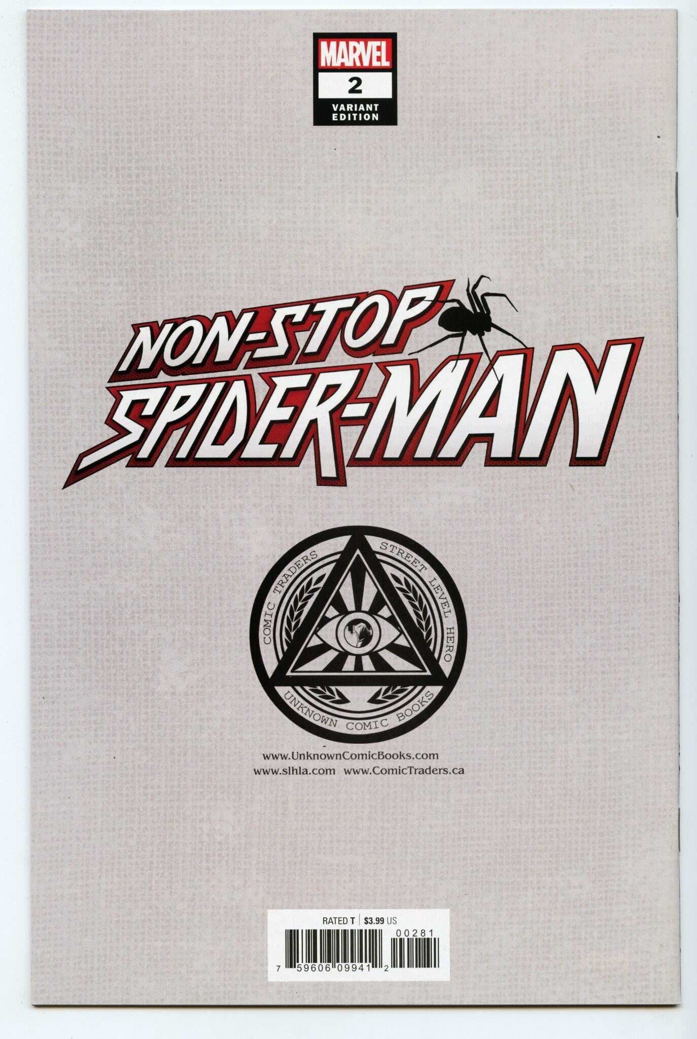 Non-Stop Spider-man 2 Jun 2021 NM- (9.2) - Gabriele Dell'Otto virgin variant