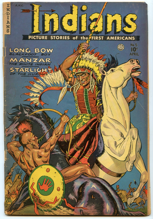 Indians 5 (Apr 1951) GD- (1.8)