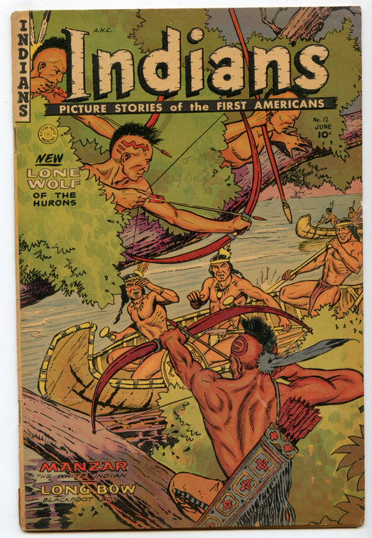 Indians 12 (Jun 1952) GD/VG (3.0)
