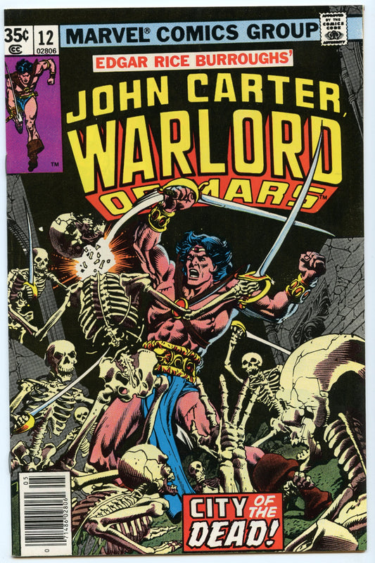 John Carter, Warlord of Mars 12 (May 1978) NM- (9.2)