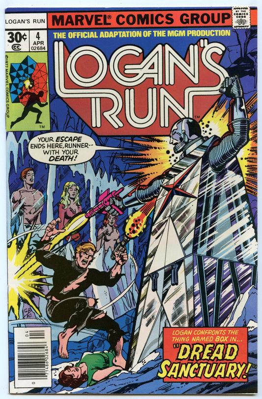 Logan's Run 4 (Apr 1977) FI/VF (7.0)