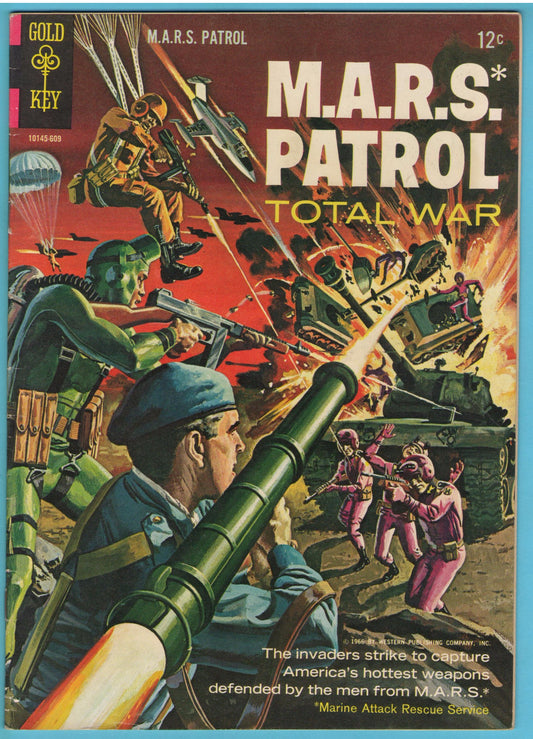 M.A.R.S. Patrol 3 (Sep 1966) VF (8.0)