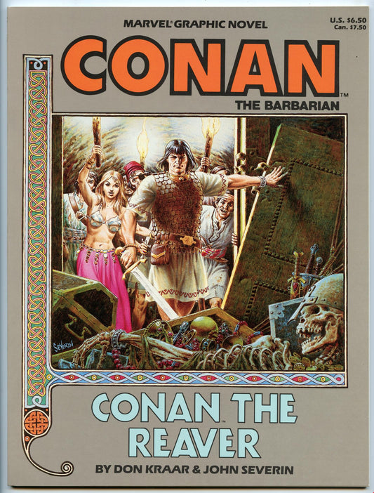 Marvel Graphic Novel - Conan the Reaver (1987) NM- (9.2)