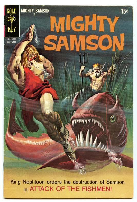Mighty Samson 20 (Nov 1969) FI- (5.5)