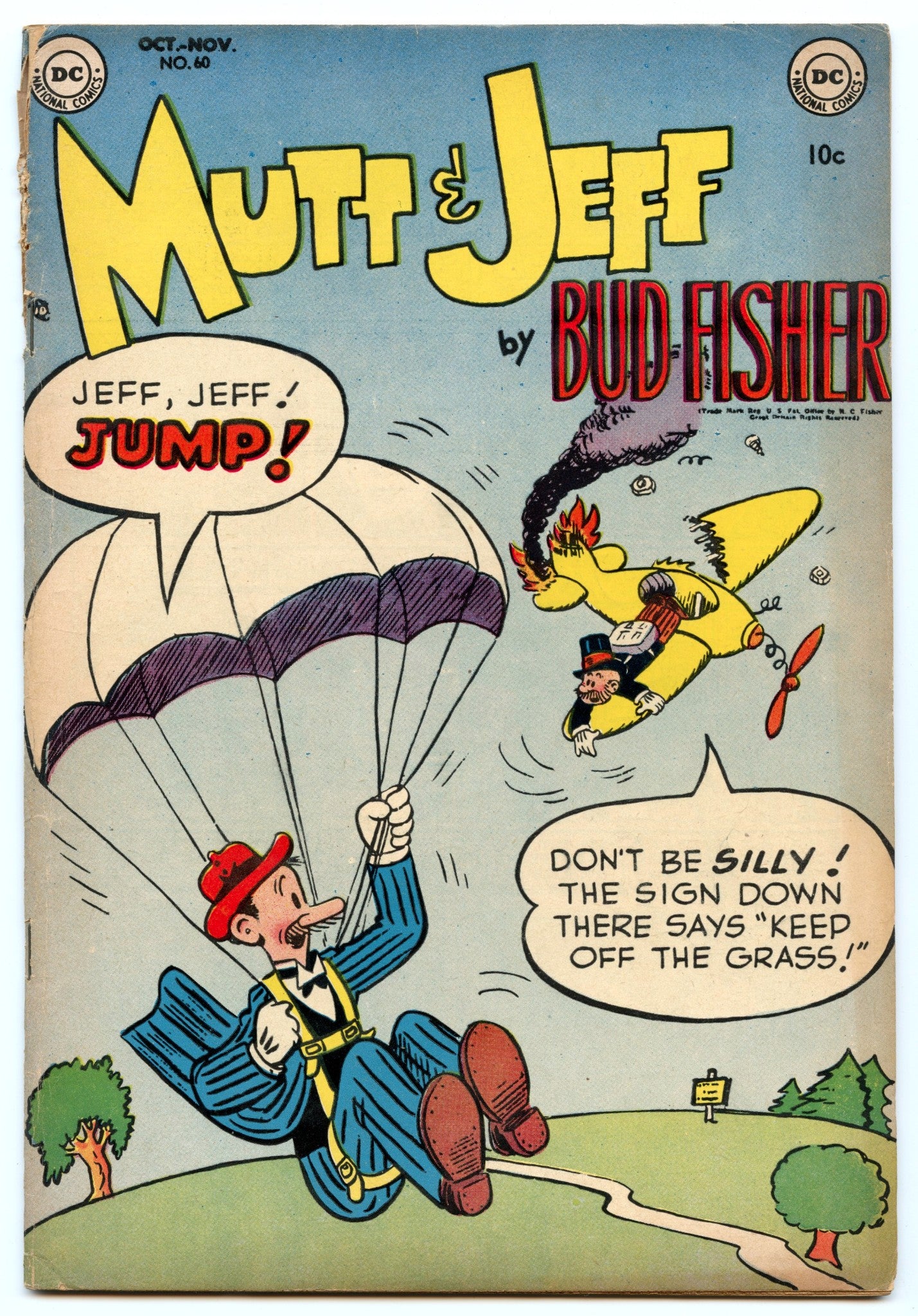 Mutt and Jeff 60 (Nov 1952) VG- (3.5)