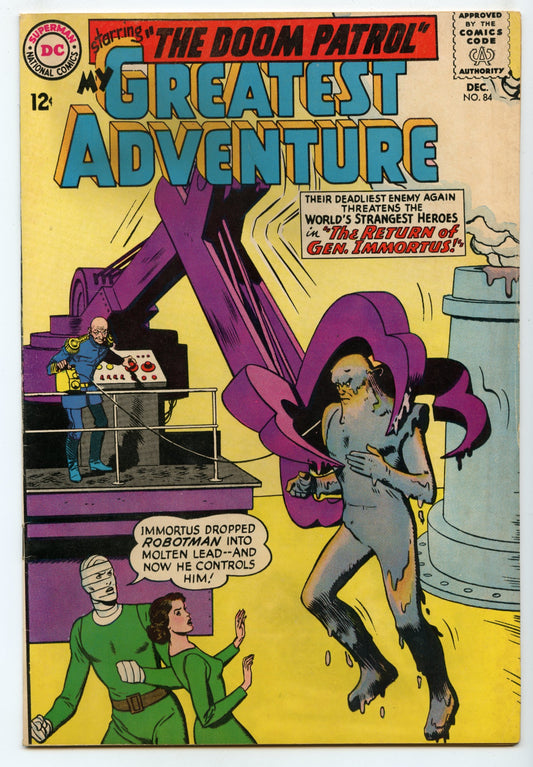 My Greatest Adventure 84 (Dec 1963) FI/VF (7.0)