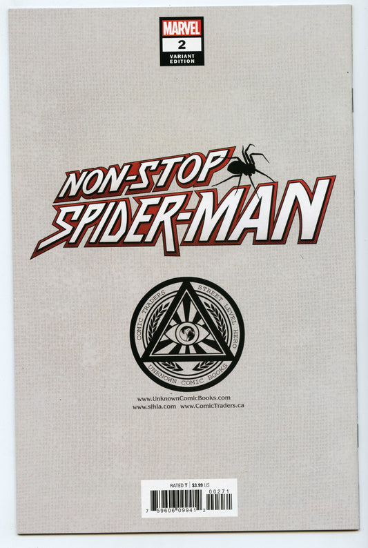 Non-Stop Spider-man 2 (Jun 2021) NM- (9.2) - Gabriele Dell'Otto variant cover