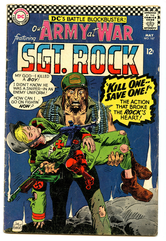 Our Army At War 167 (May 1966) VG (4.0)