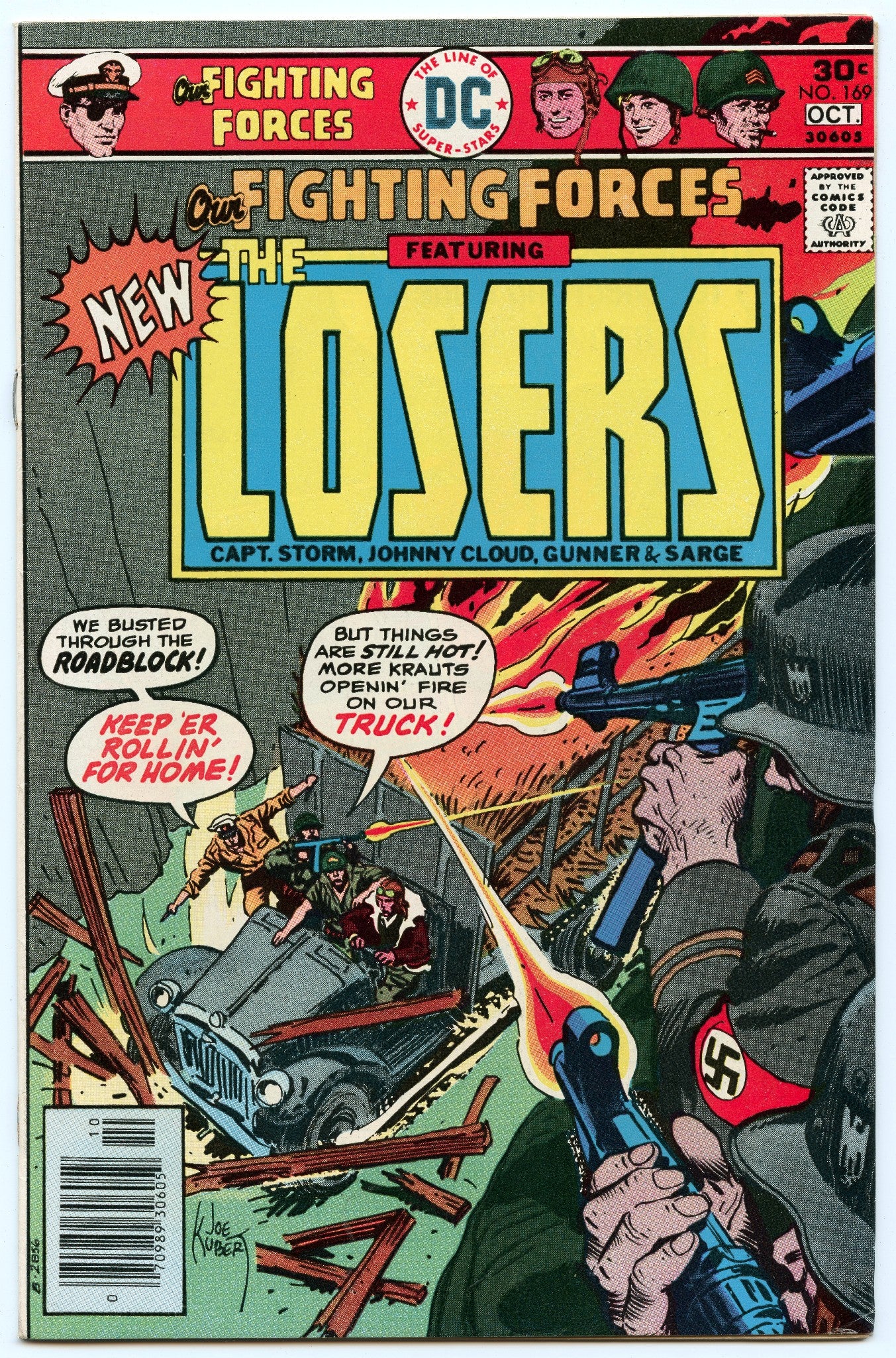 Our Fighting Forces 169 (Oct 1976) VF- (7.5)