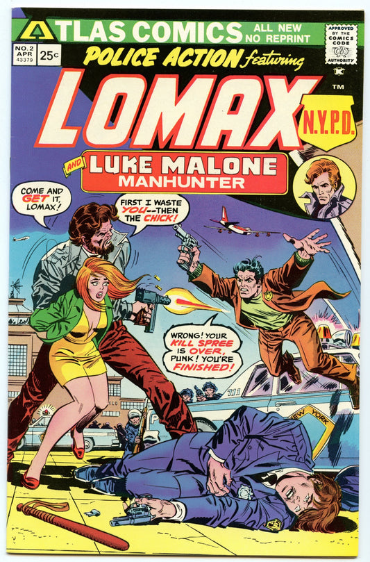 Police Action 2 (Apr 1975) VF-NM (9.0)