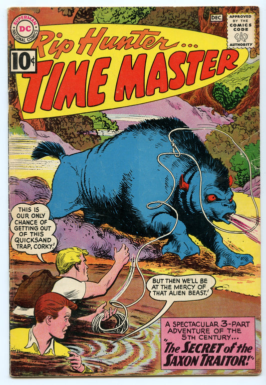 Rip Hunter, Time Master 5 (Dec 1961) VG (4.0)