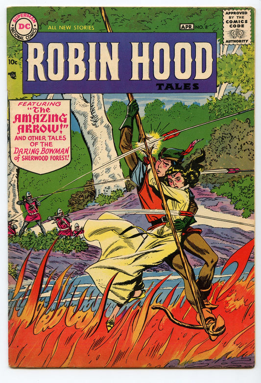 Robin Hood Tales 8 (Apr 1957) FI/VF (7.0)