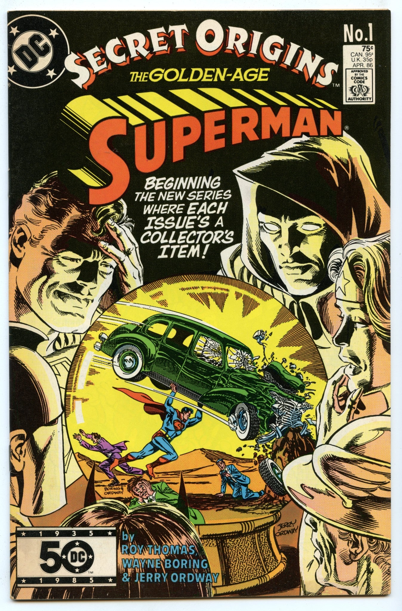 Secret Origins V3 1 (Apr 1986) VF/NM (9.0)