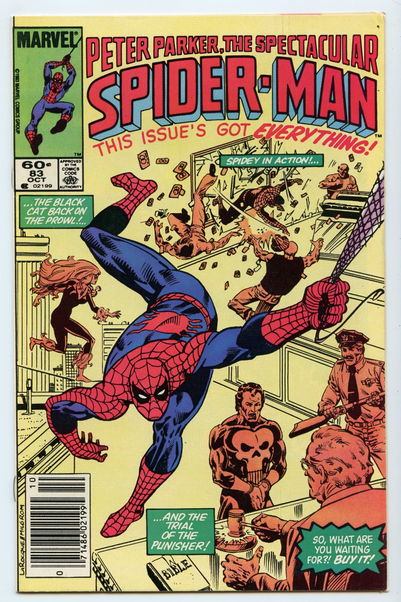 Spectacular Spider-man 83 Oct 1983 VF/NM (9.0) – Cowtown Comics