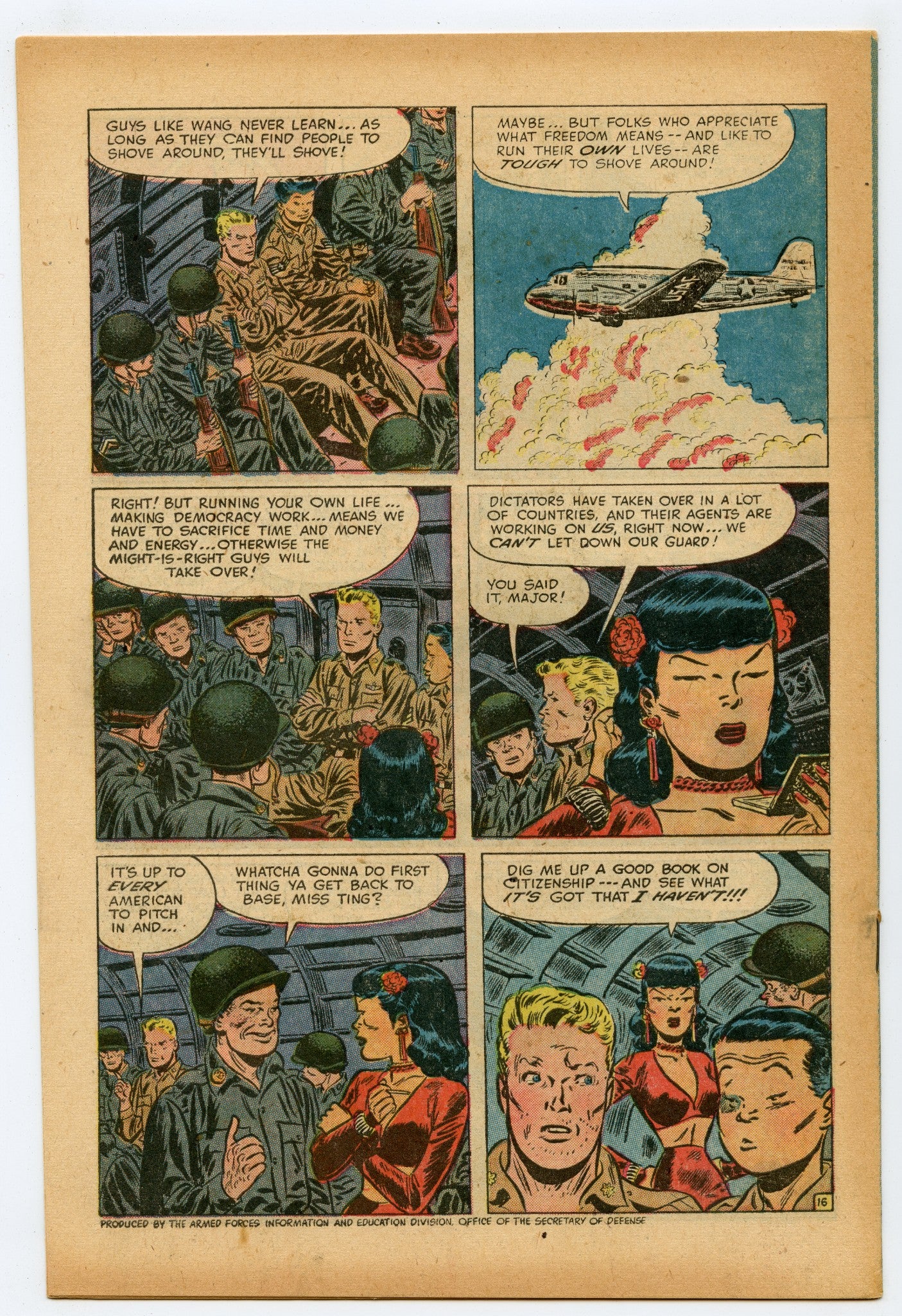 Steve Canyon's Secret Missions Giveaway (1951) VF- (7.5)