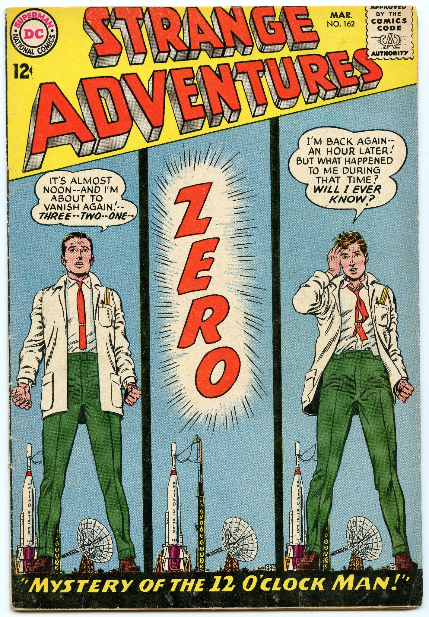 Strange Adventures 162 (Mar 1964) VG+ (4.5)