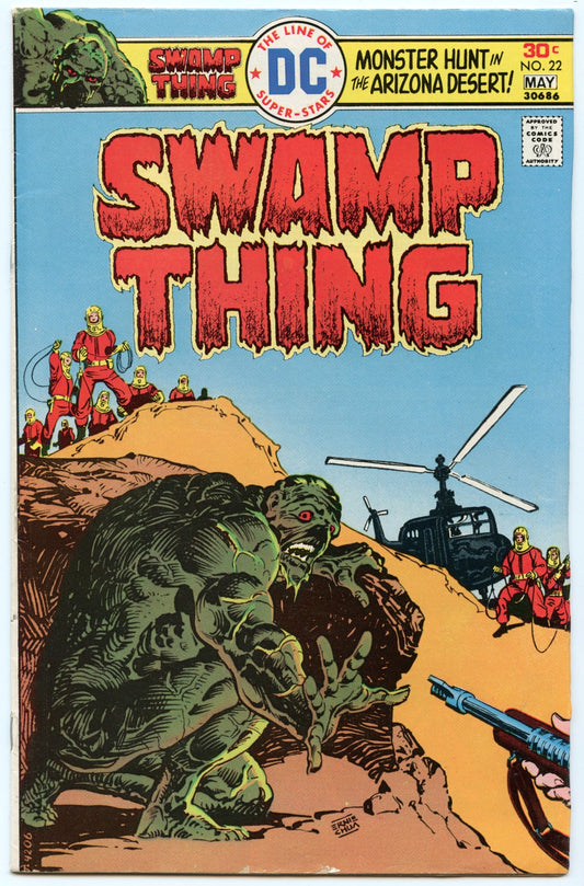 Swamp Thing 22 (May 1976) Fi- (5.5)